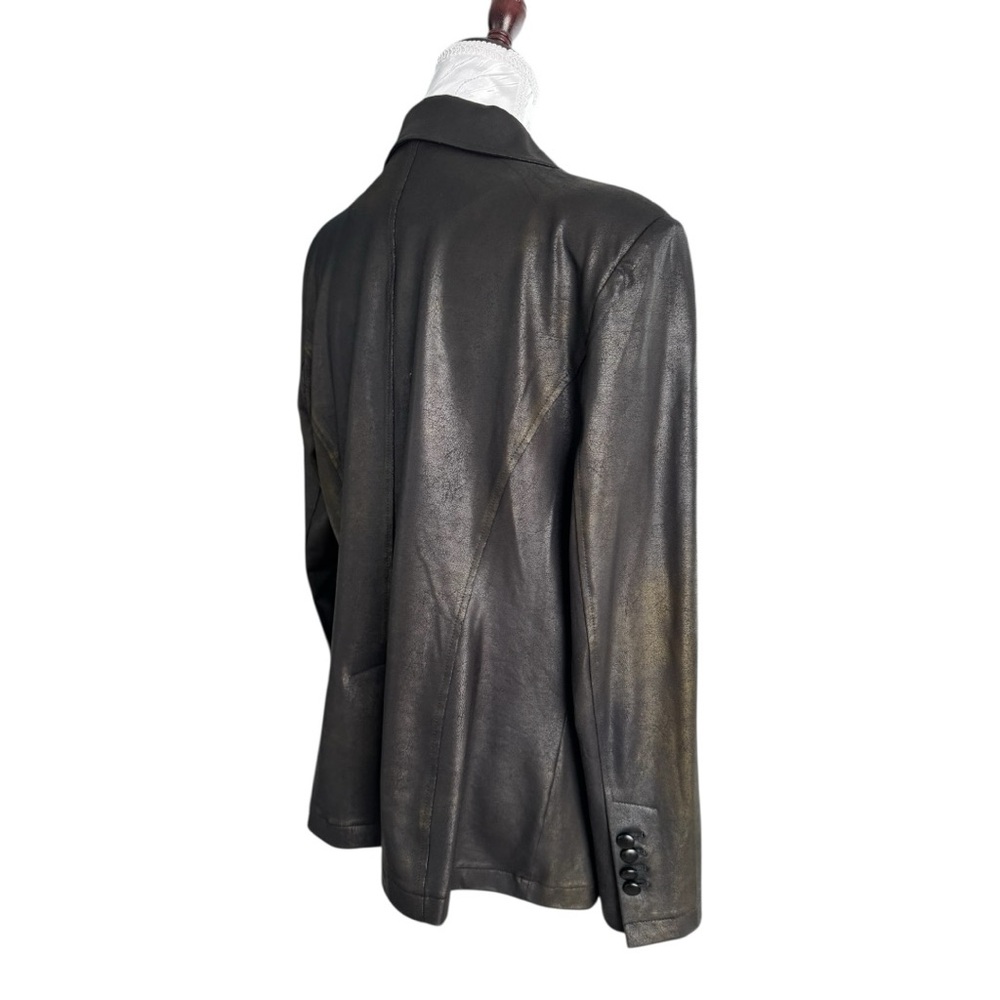 Clara Sun Woo Liquid Leather Blazer - Large - Picture 5 of 8